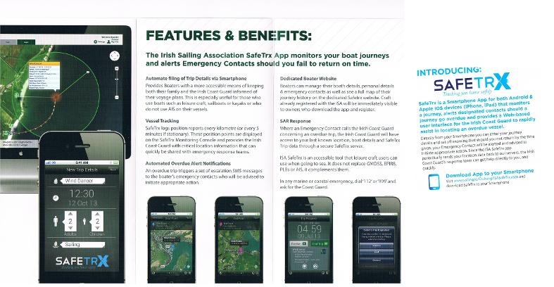 SafeTrx, a application which monitors your sea voyage